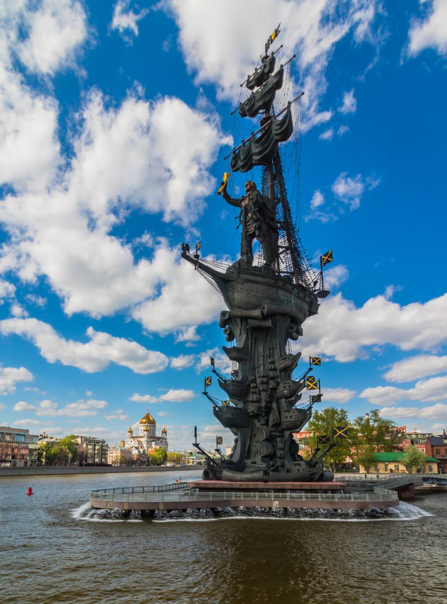 Monument Peter I. Moskau