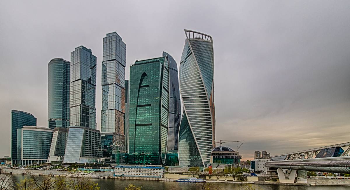 Moskau-City Wolkenkratzer