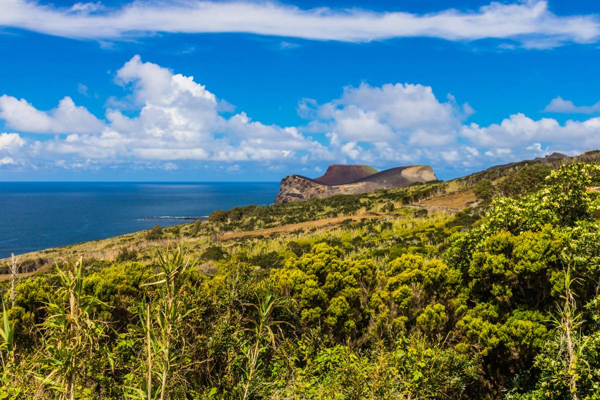Vulkaninsel Capelinhos Azoren