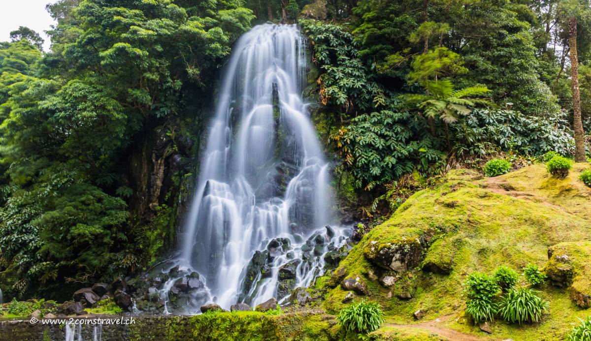 Parque Natural da Ribeira dos Caldeirões Wasserfall