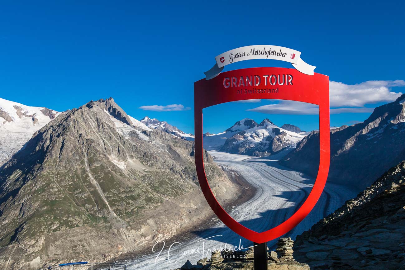 Grand Tour Foto Spot auf dem Aletschgletscher