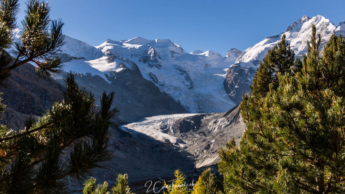 Morteratschgletscher im Herbst