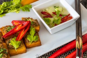 Kanom Pang Nar Moo - ขนมปังหน้าหมู