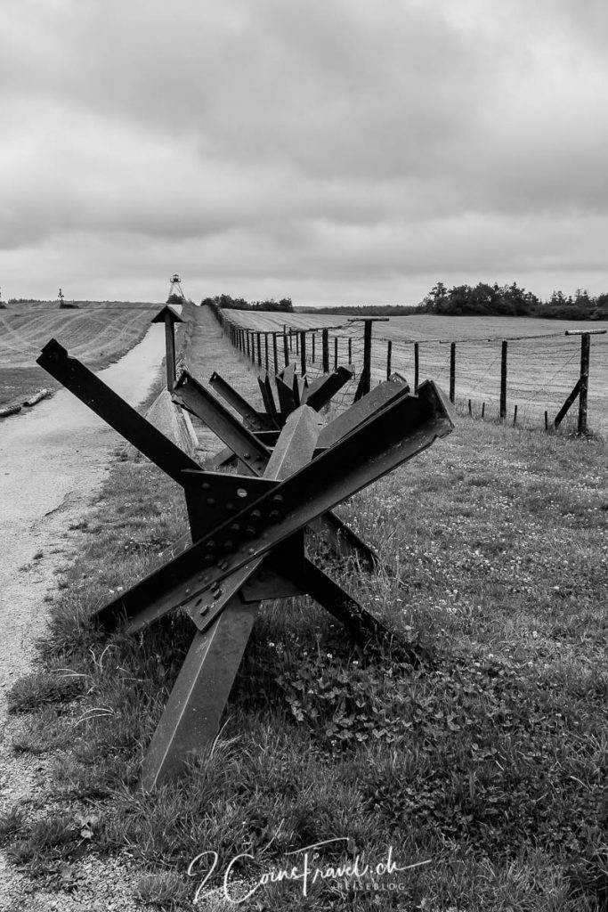 Panzersperren am Eisernen Vorhang