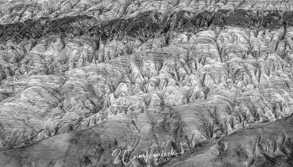 Gletscherspalten Aletschgletscher