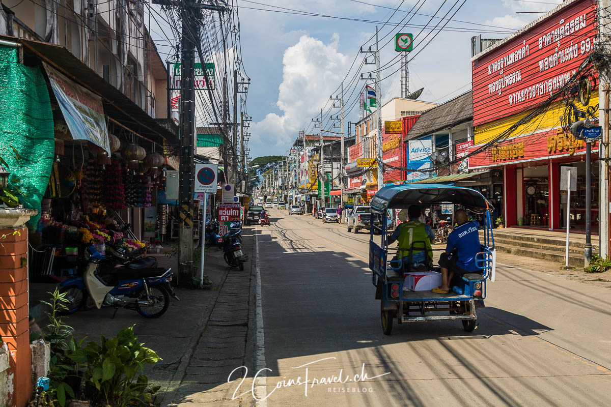 Hauptstrasse von Chiang Khong