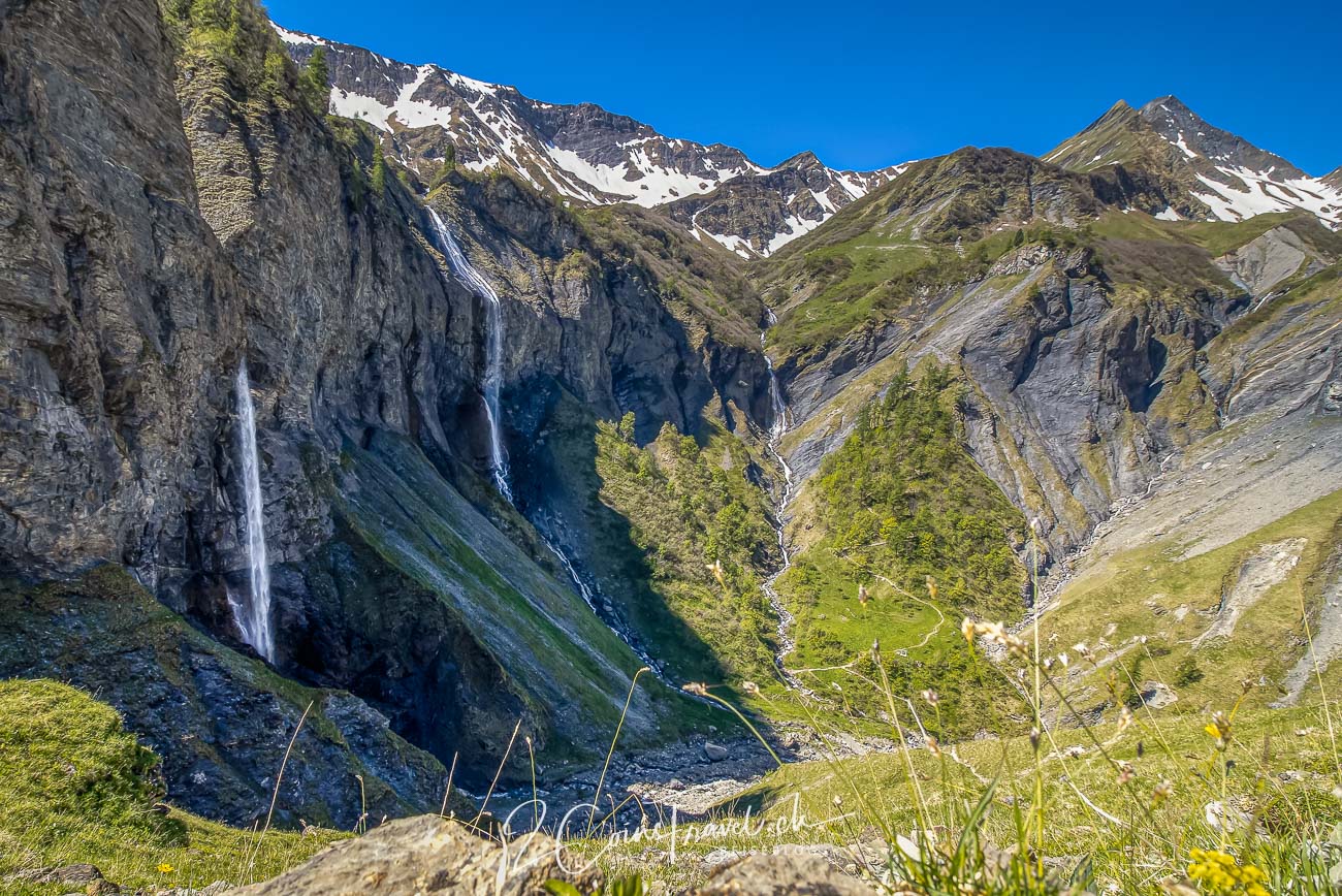 Wanderung Wasserfall Arena Batöni