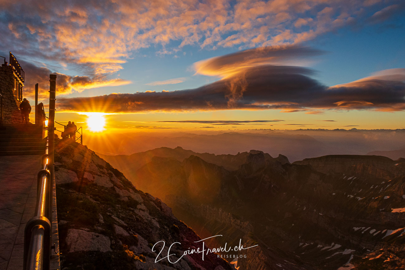 Sonnenaufgangsfahrt Säntis