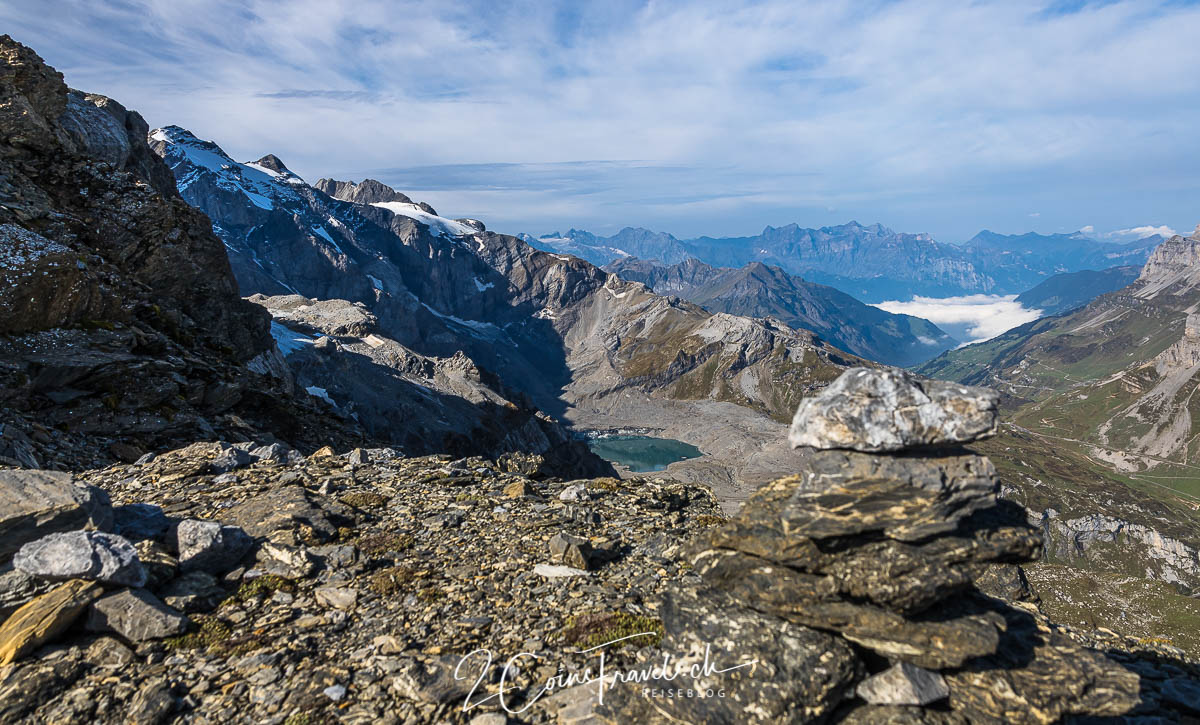 Alpine Wanderung auf den Gemsfairenstock im Kanton Uri ...