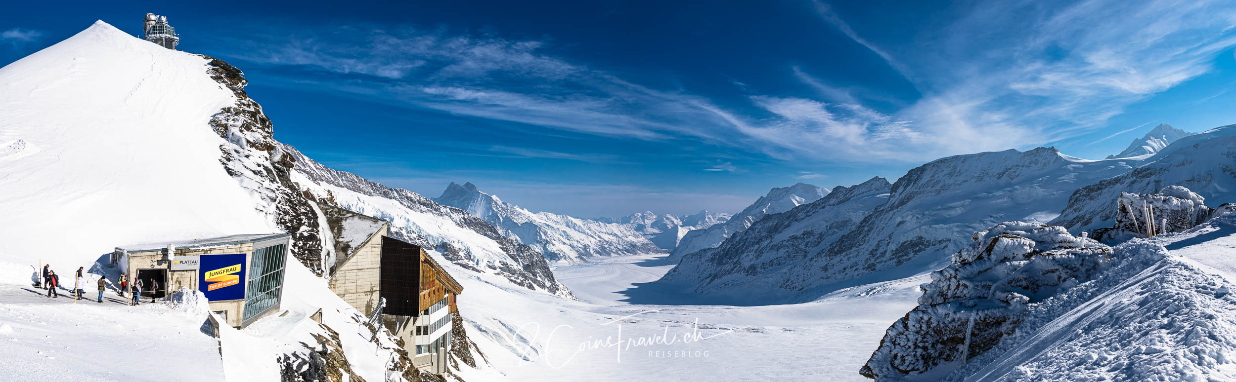 Jungfraujoch Panorama Jungfraufirn