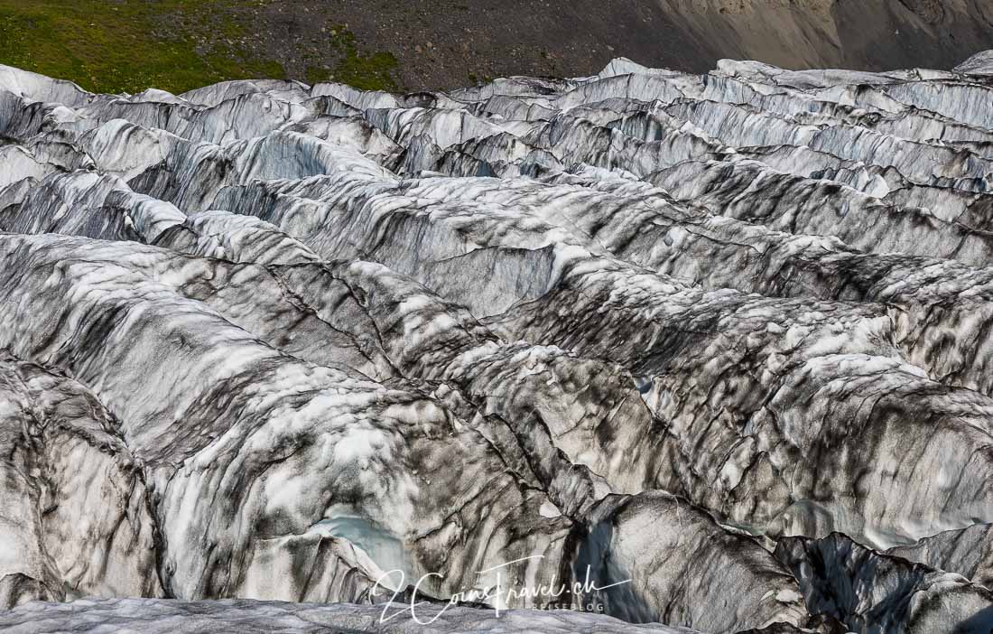 Falljökull-Gletscher
