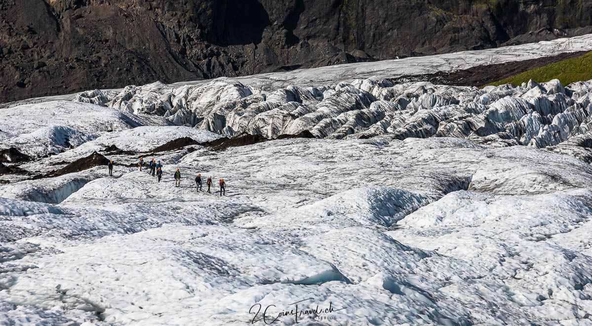 Falljökull-Gletscher