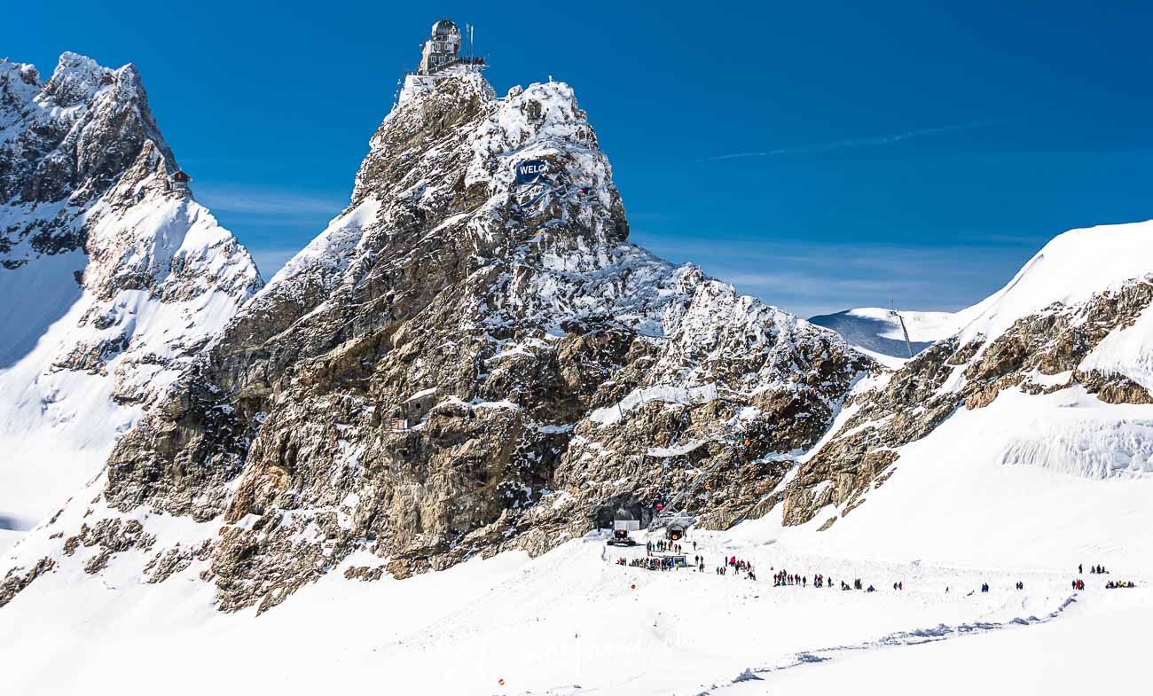 Jungfraujoch und Sphinxgebäude