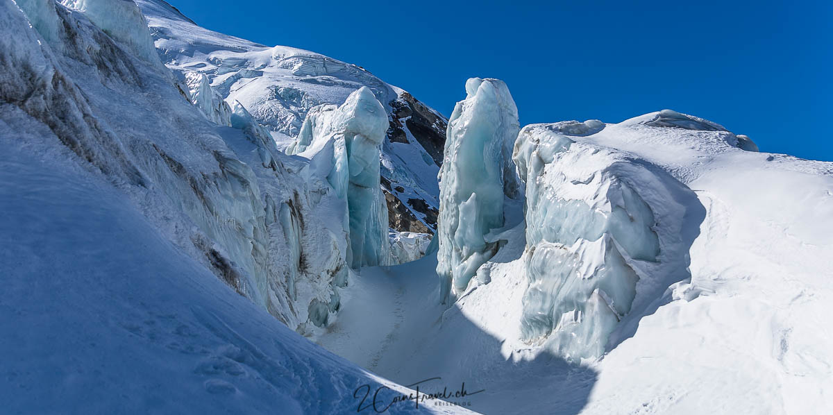 Eistürme im Triftgletscher