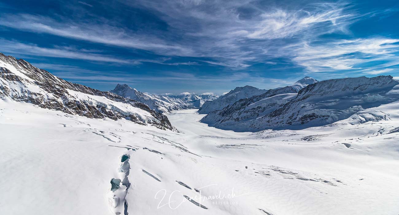 Aussicht vom Jungfraujoch