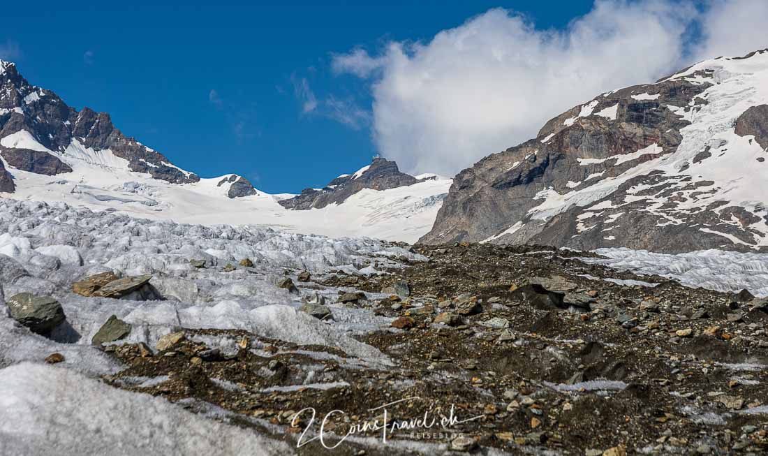 Jungfraujoch am Horizont