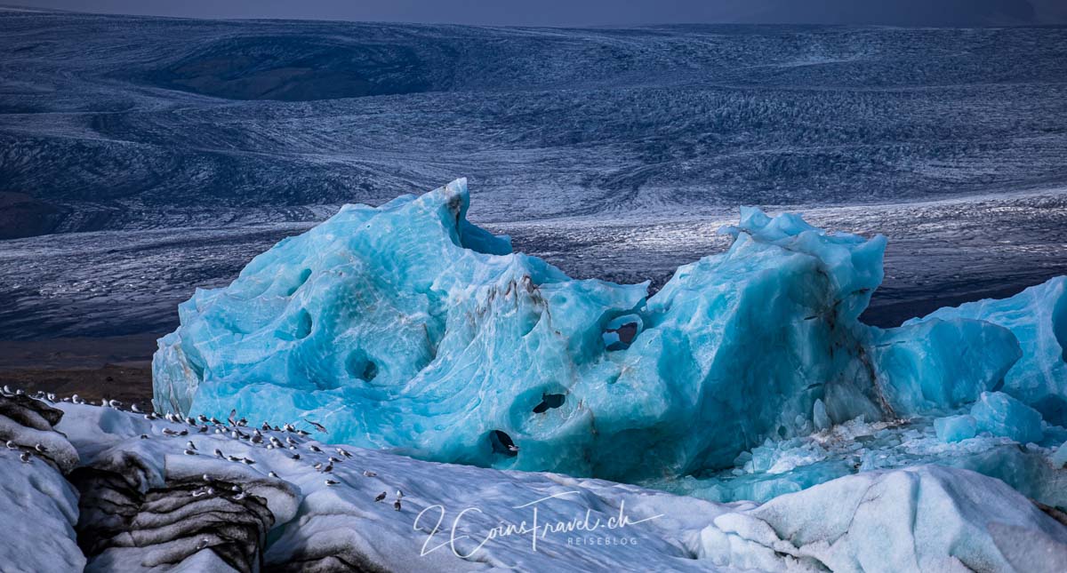 Eisberge in der Isländischen Gletscherlagune