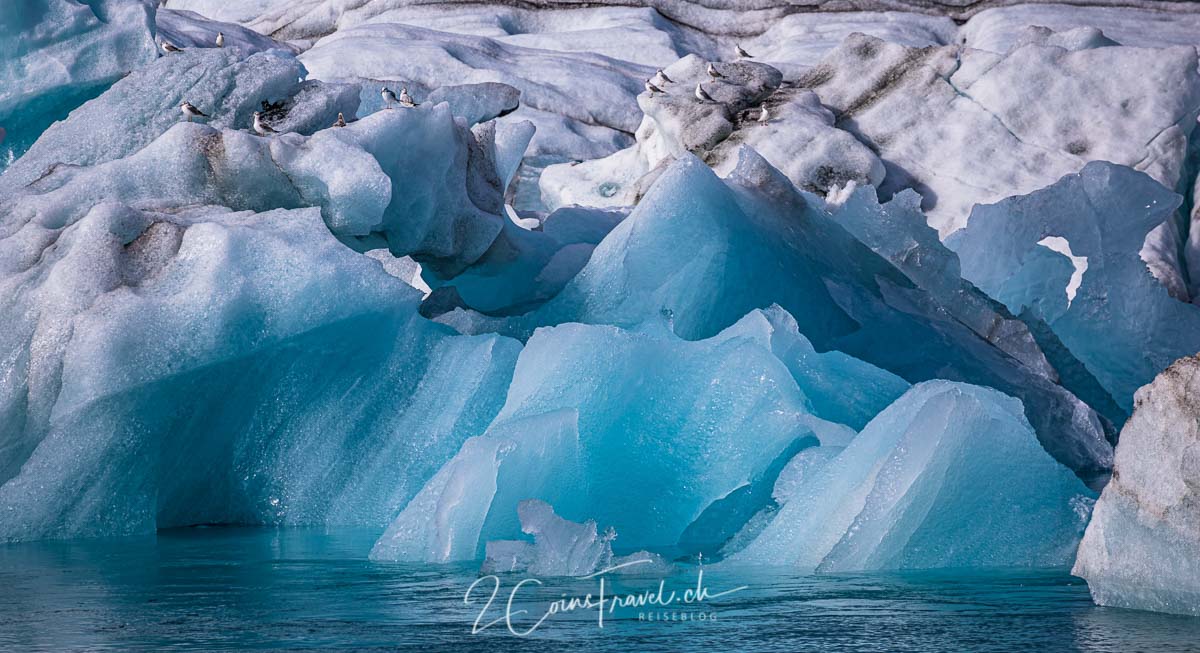Eisberge in der Isländischen Gletscherlagune