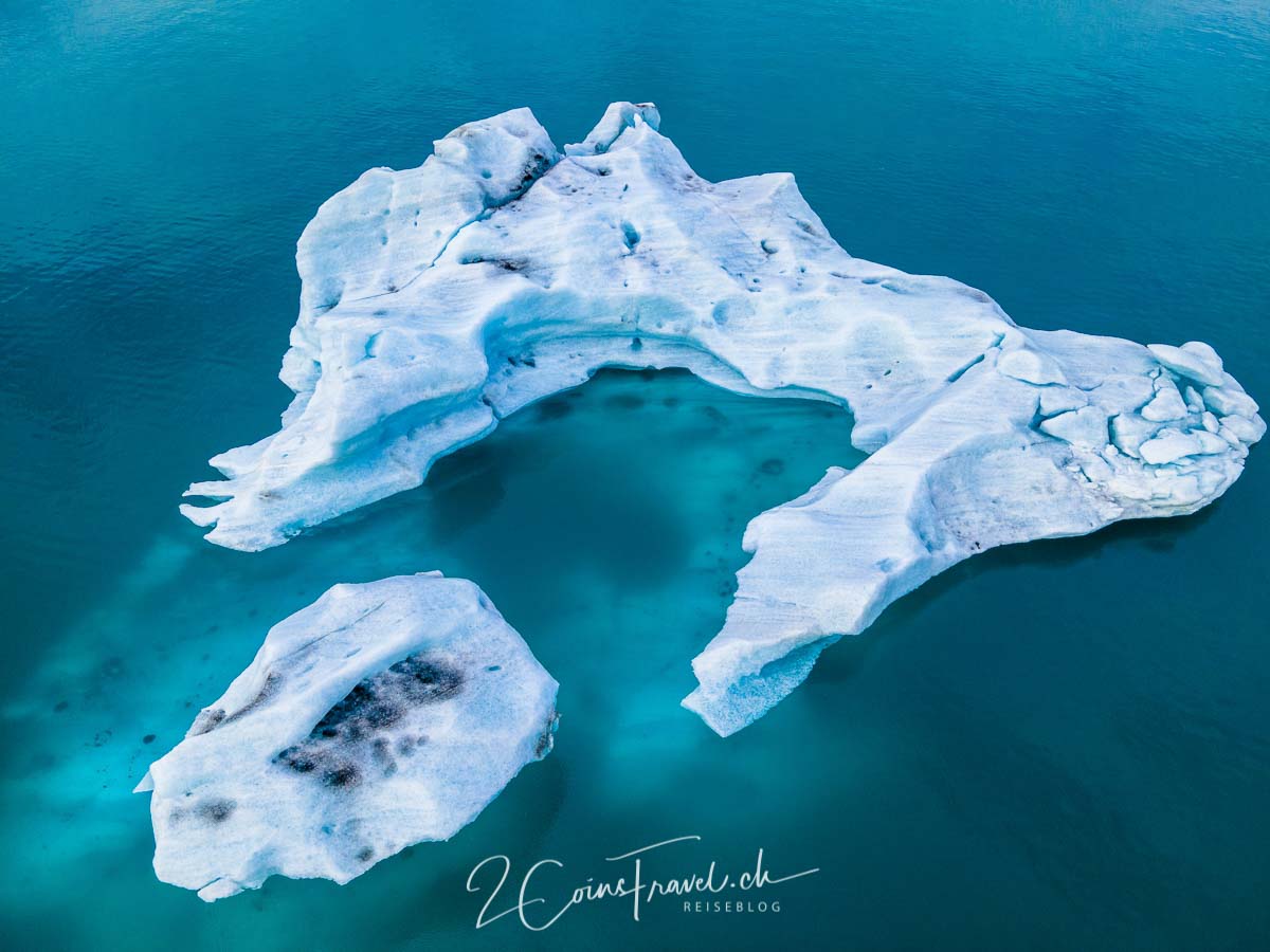 Eisberg Gletscherlagune Jökulsárlón