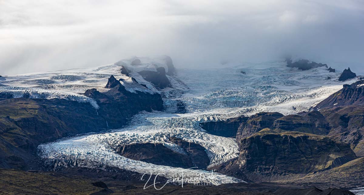 Vatnajökull Nationalpark Gletscherzungen