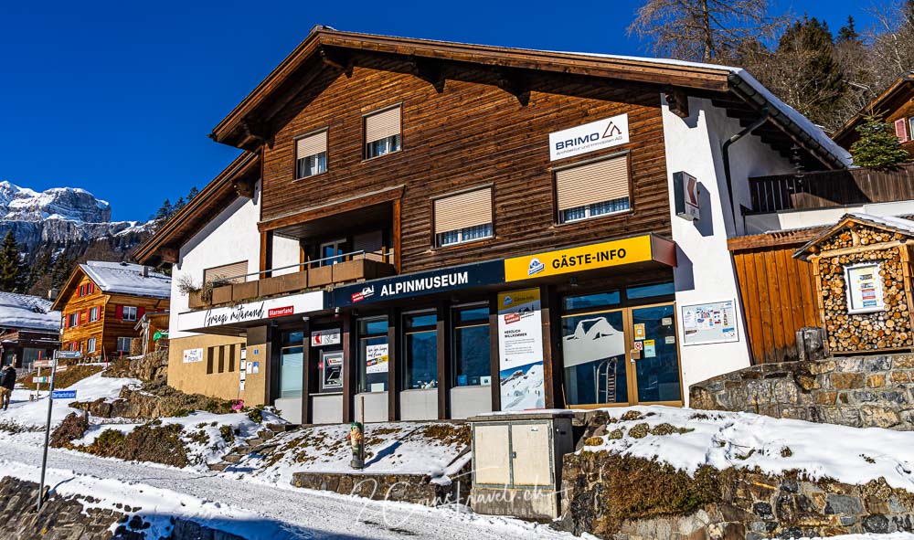 Alpinmuseum und Gäste Info Braunwald