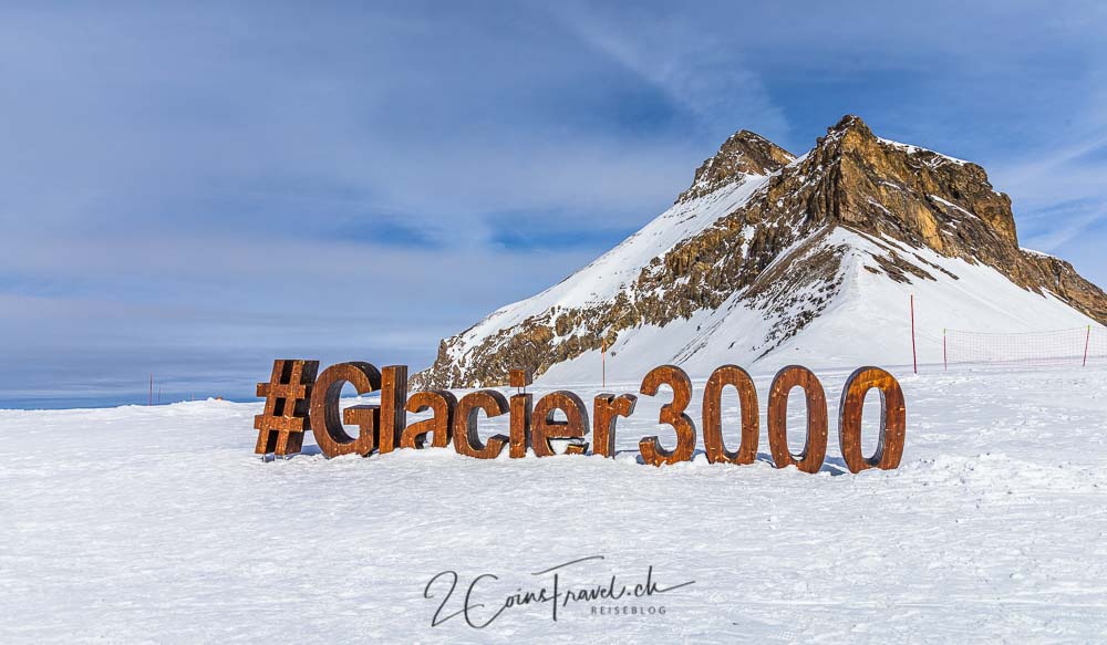 #Glacier 3000 Schriftzug