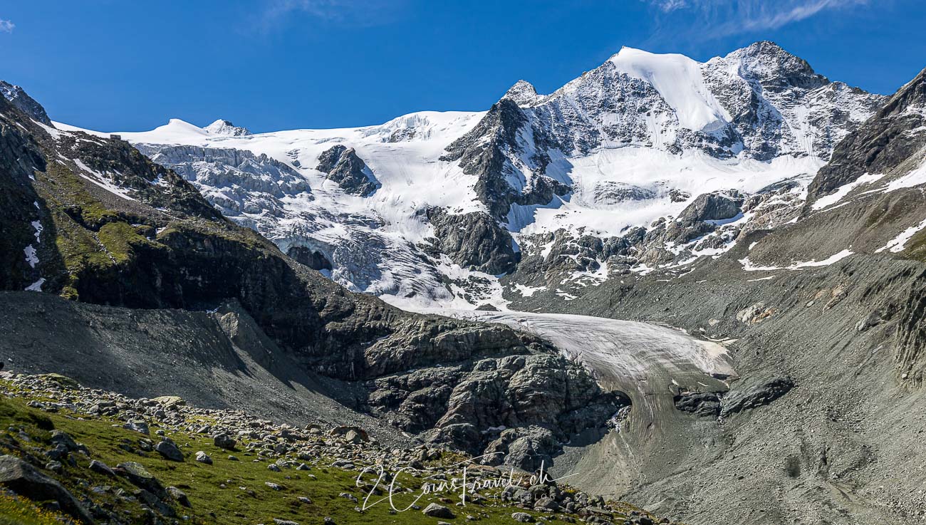 Ausblick Glacier de Moiry