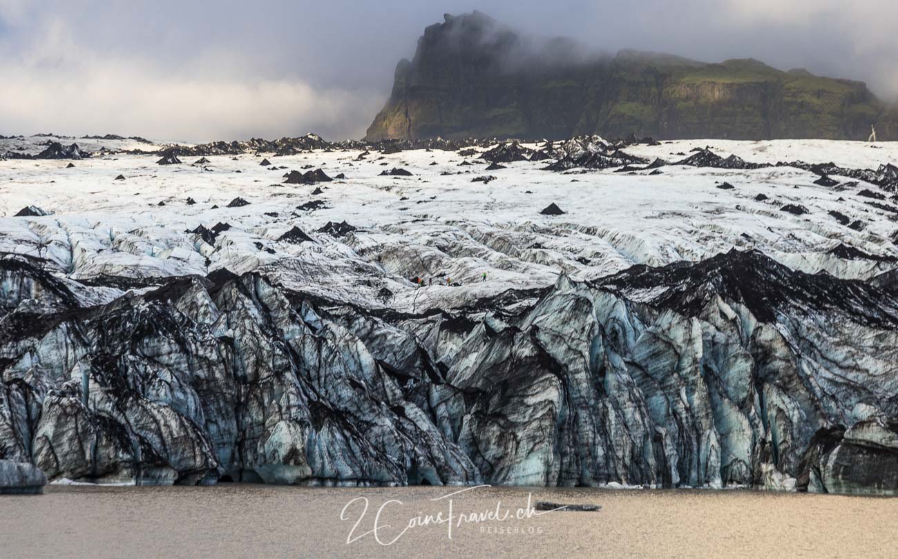 Gletscherfront Solheimajökull