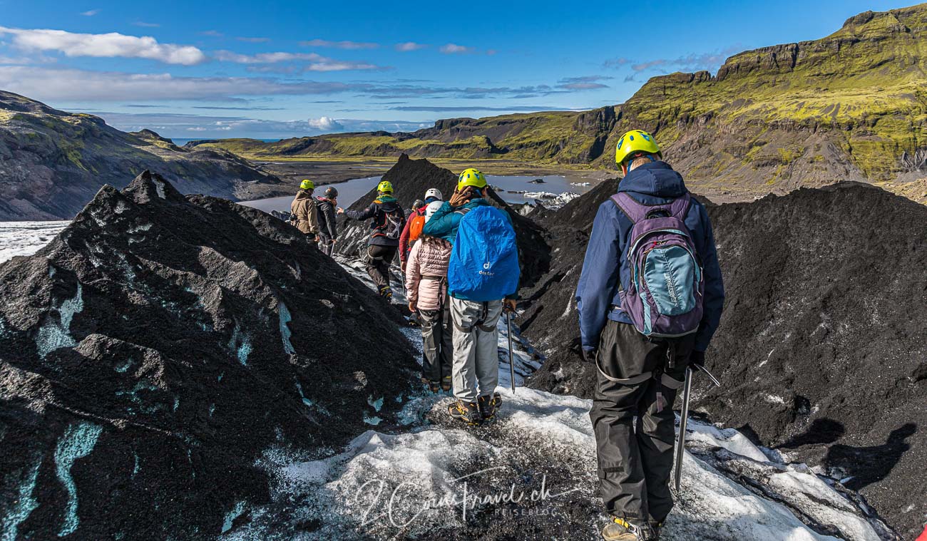 Gletscherwanderung Island