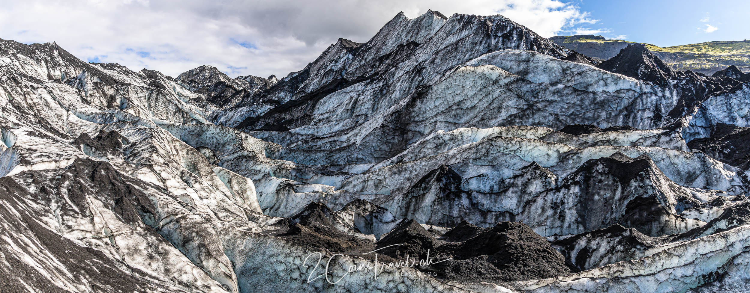 Gletscherschluchten Solheimajökull