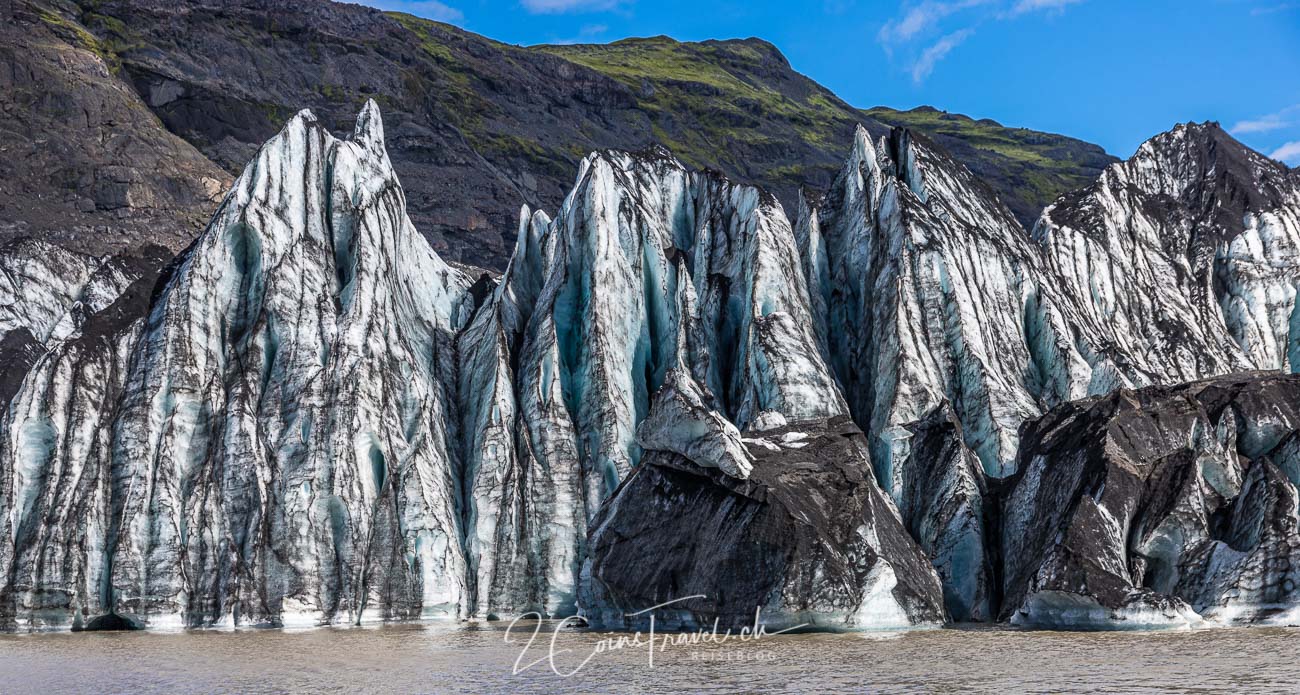 Solheimajökull Gletscherfront