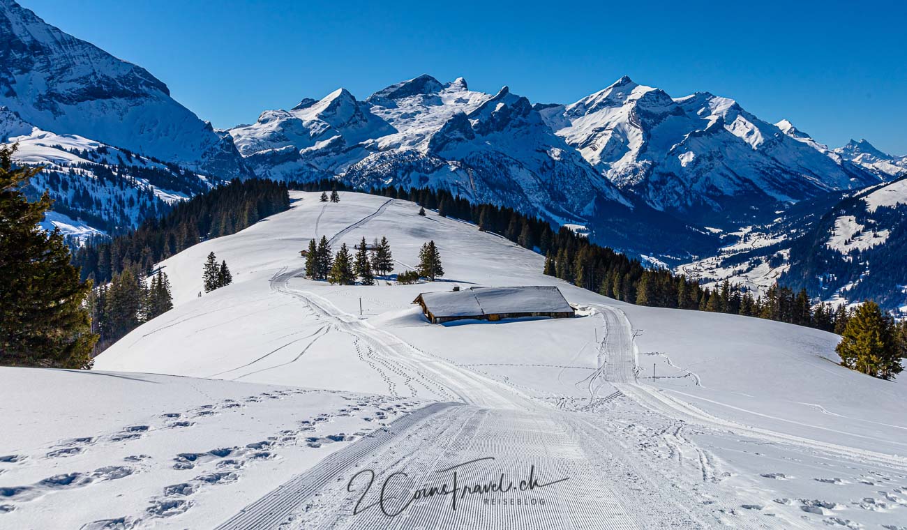 Winterwanderung Gstaad Wispile