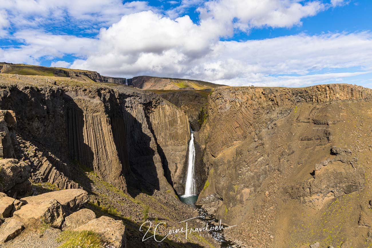 Litlanesfoss Wasserfall