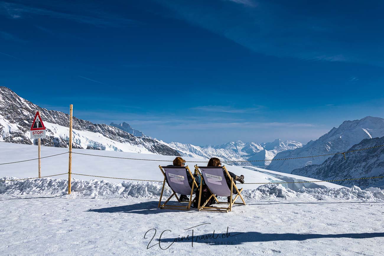 Liegestühle Jungfraujoch
