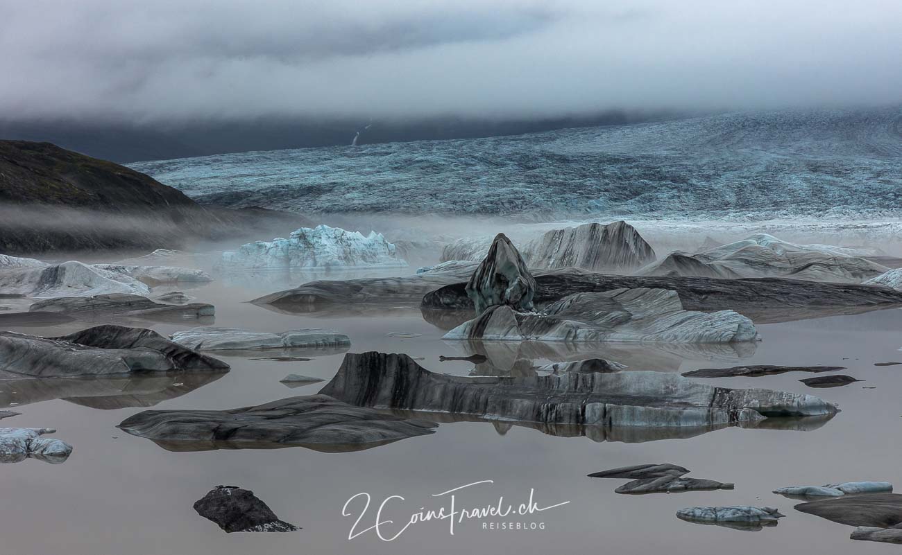 Gletscherzunge auf Island