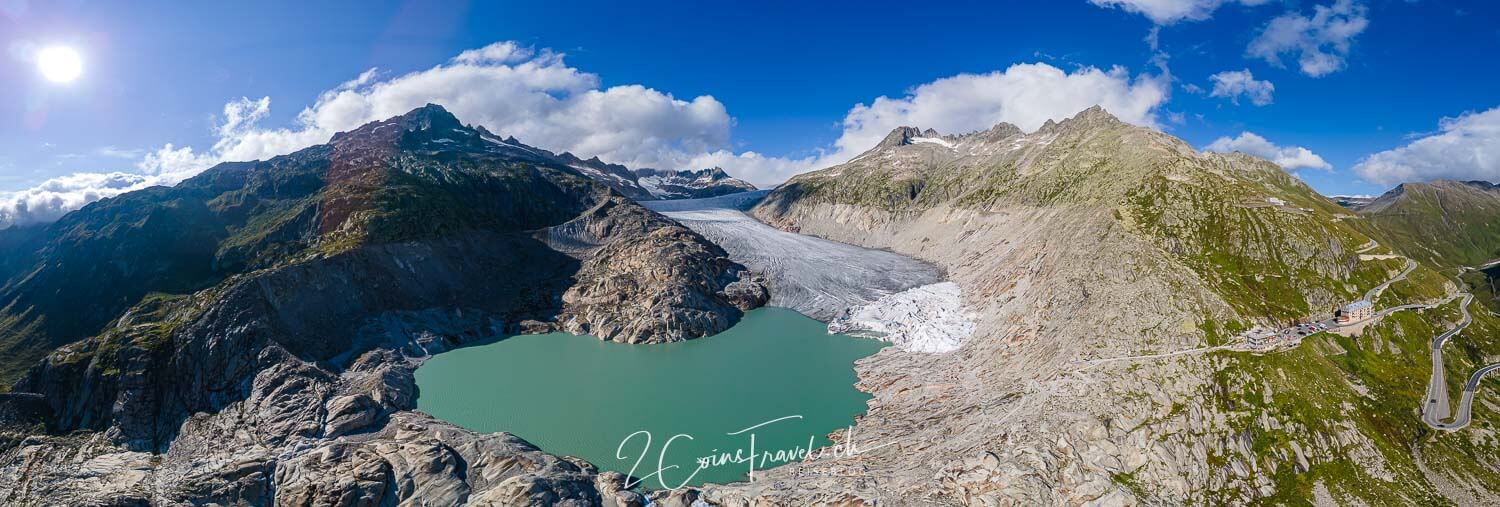 Panorama Rhonegletscher