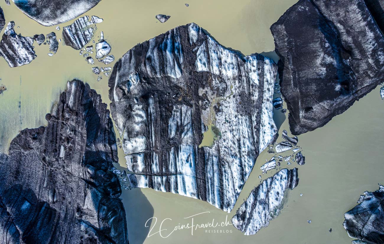 Eisblöcke Gletschersee Skeiðarárjökull