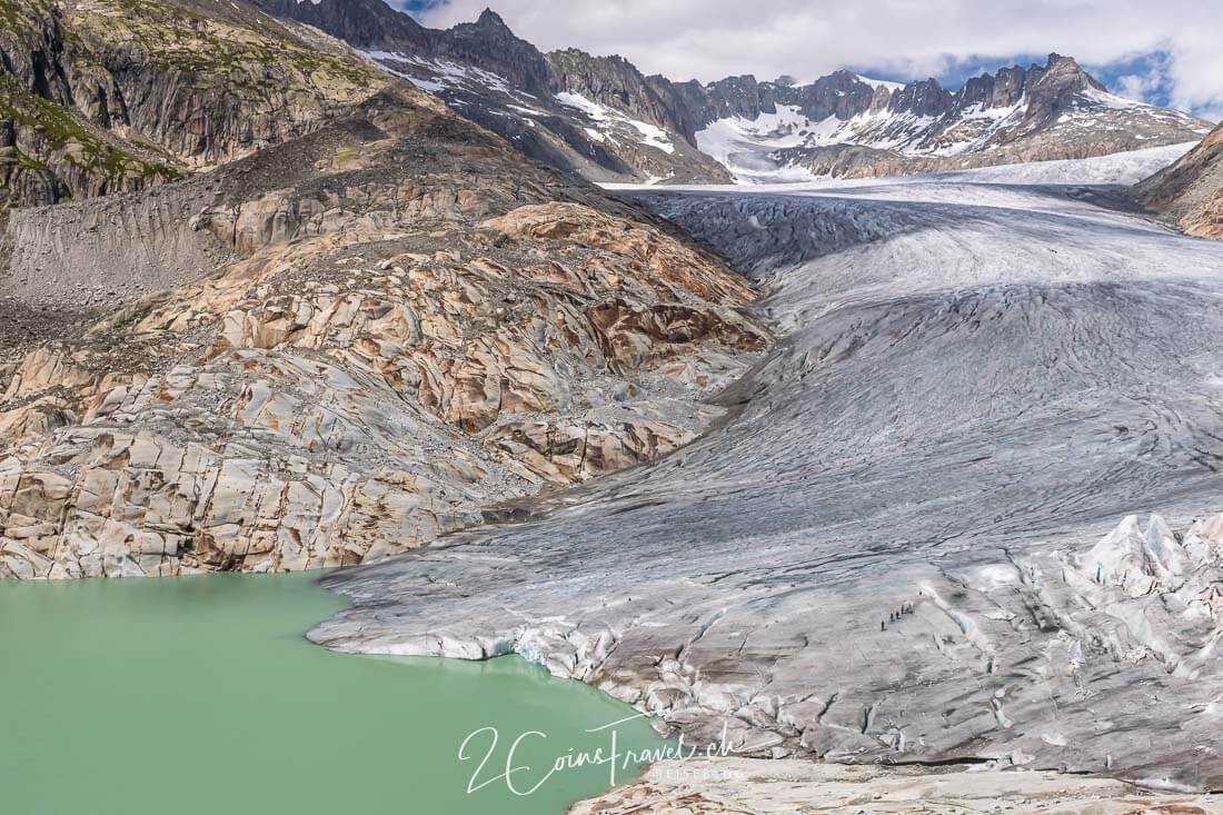 Gletscherzunge Rhonegletscher