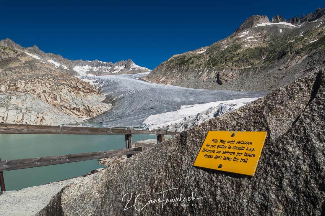 Gletscherlehrpfad Rhonegletscher