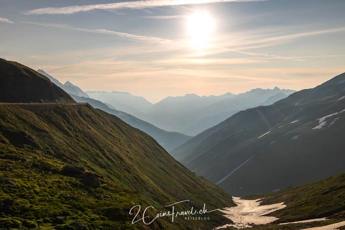 Sonnenaufgang Furkapass