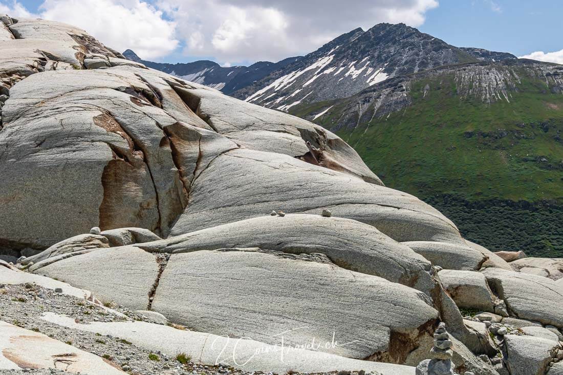 Gletscherschliff Rhonegletscher
