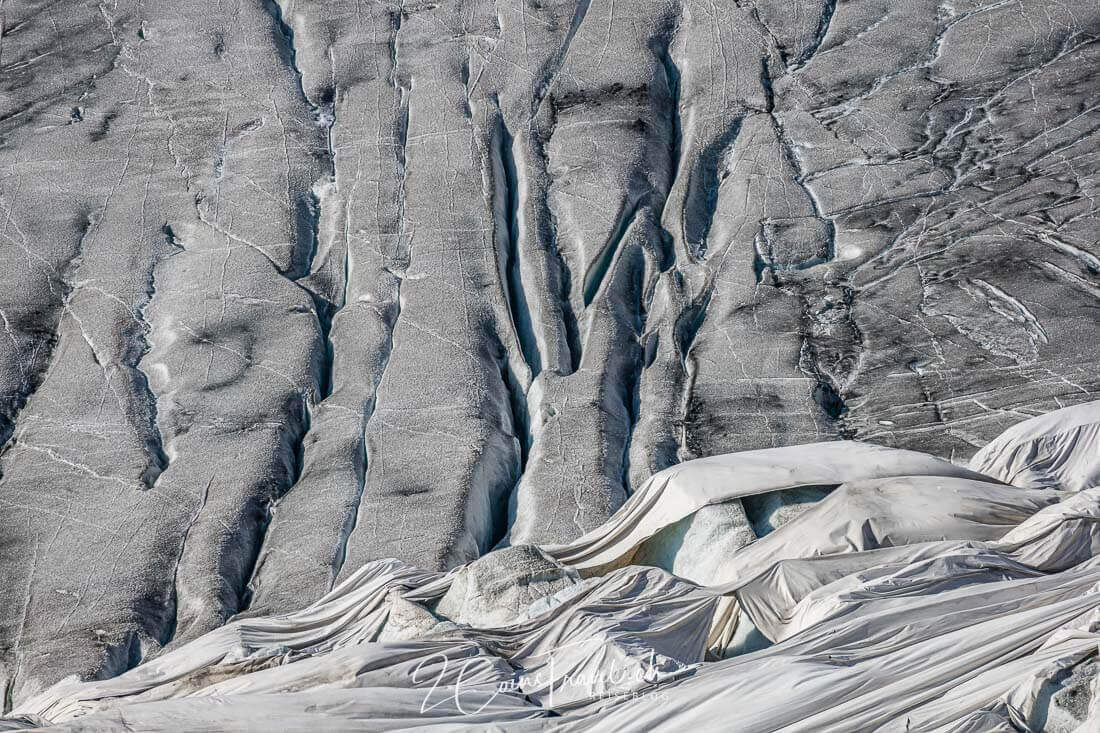 Gletscherspalten Rhonegletscher