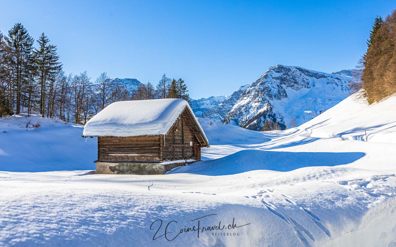 Winterwanderung Nussbuel Braunwald