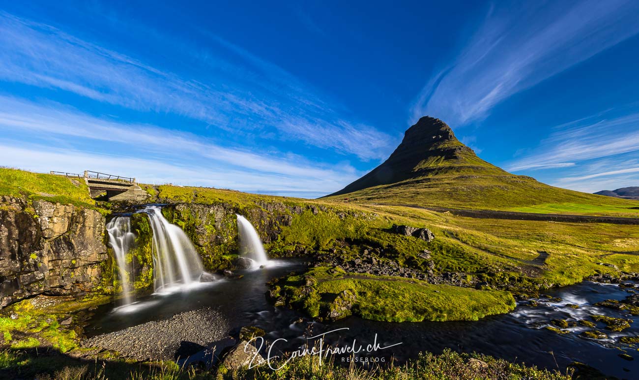 Wasserfall Island