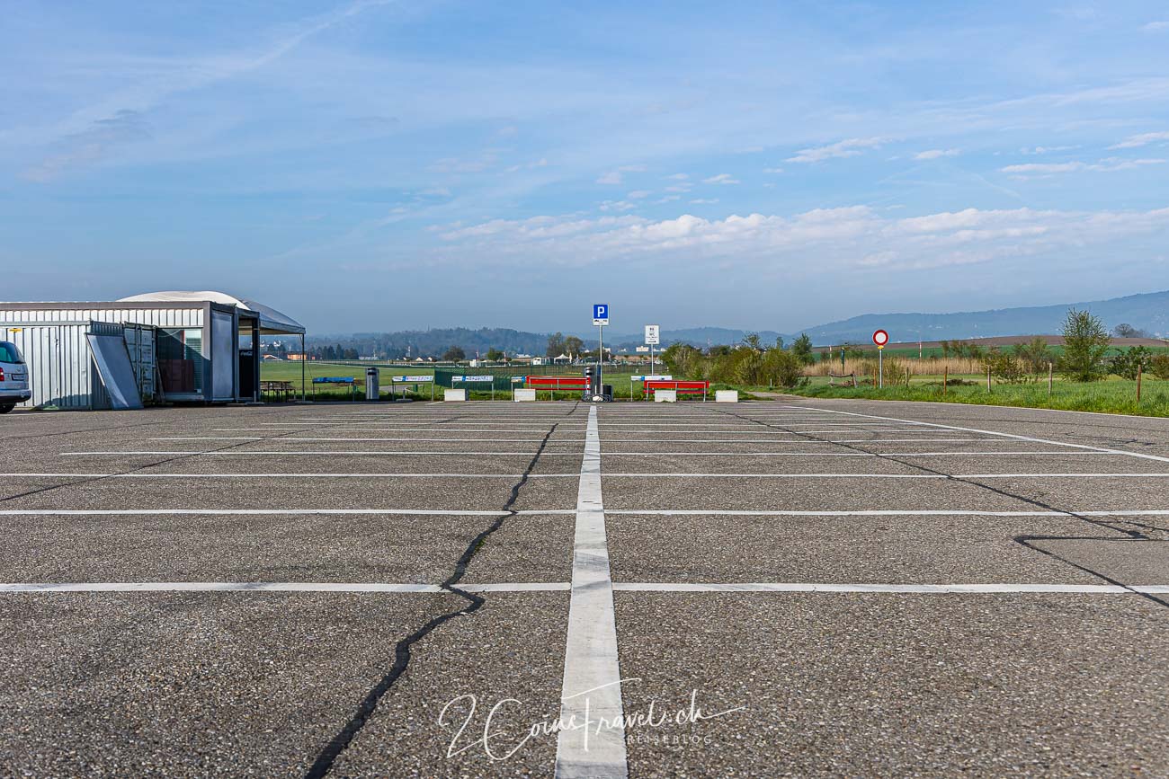 Parkplatz P91 Zürich Flughafen