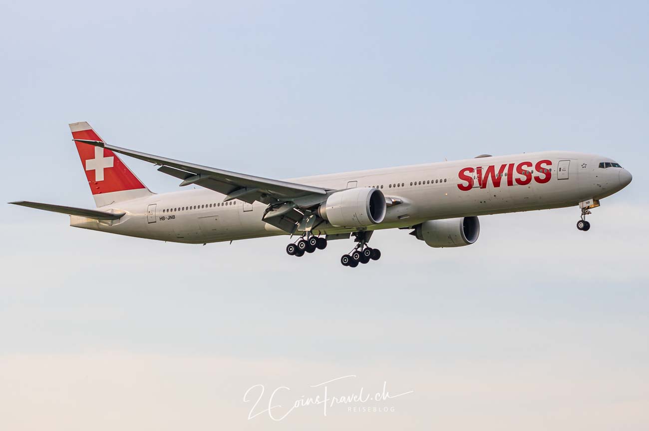Boeing 777 Swiss Air