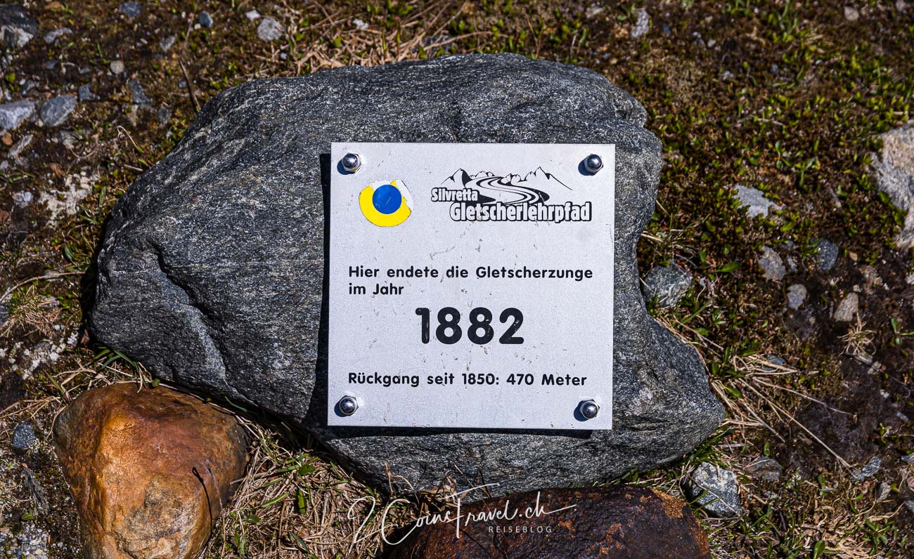 Jahresplakette Silvrettagletscher