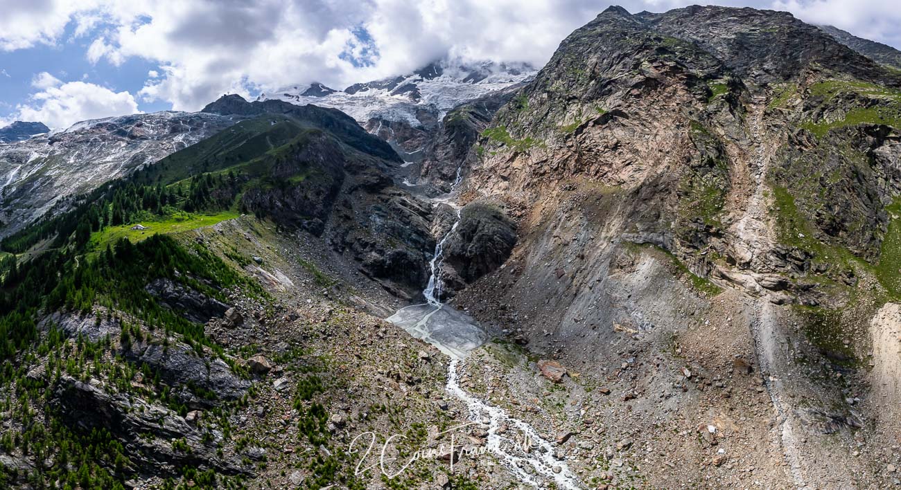 Gletschervorfeld Gulgen Saas-Fee