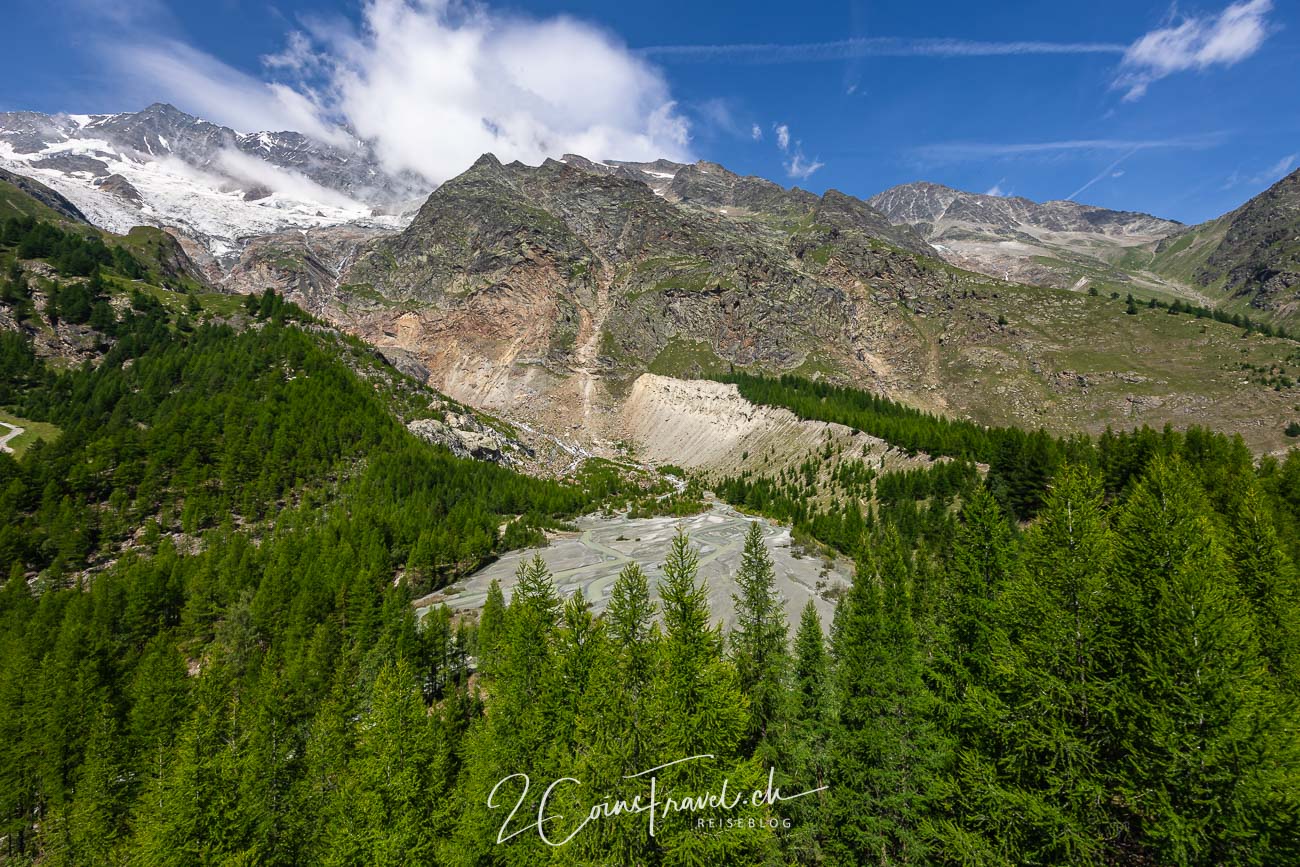 Wanderung Längfluh Saas-Fee