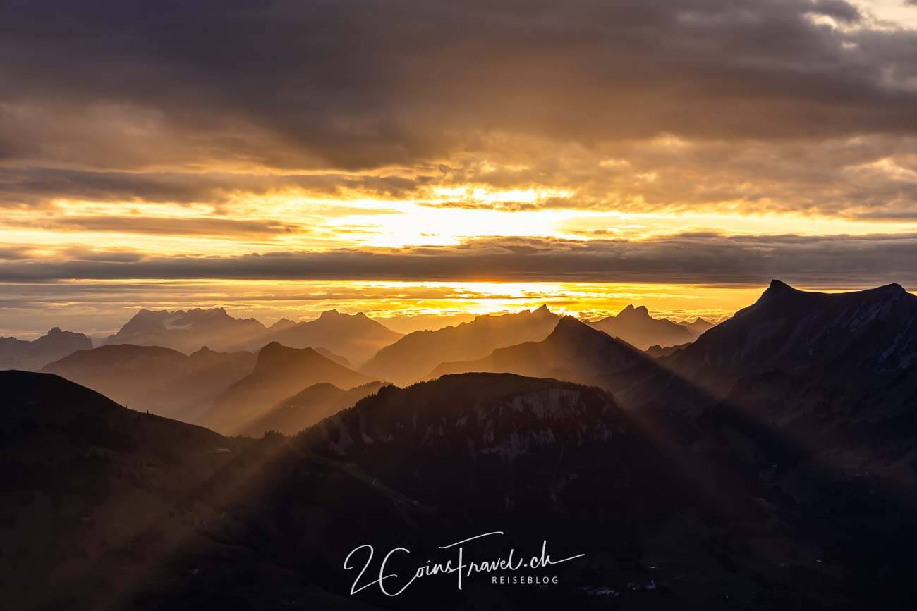 Sonnenaufgangsfahrt Stanserhorn